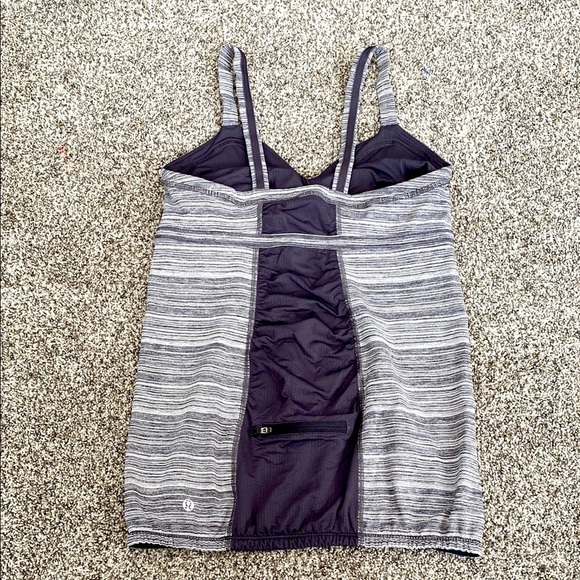 Lululemon Grey Run Light Up Reflective Tank Top - Picture 1 of 6